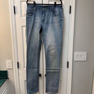 American Tall men’s tapered jeans